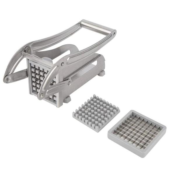 Imagem de Fatiador de Batata Palito Cortador Legumes Inox Manual