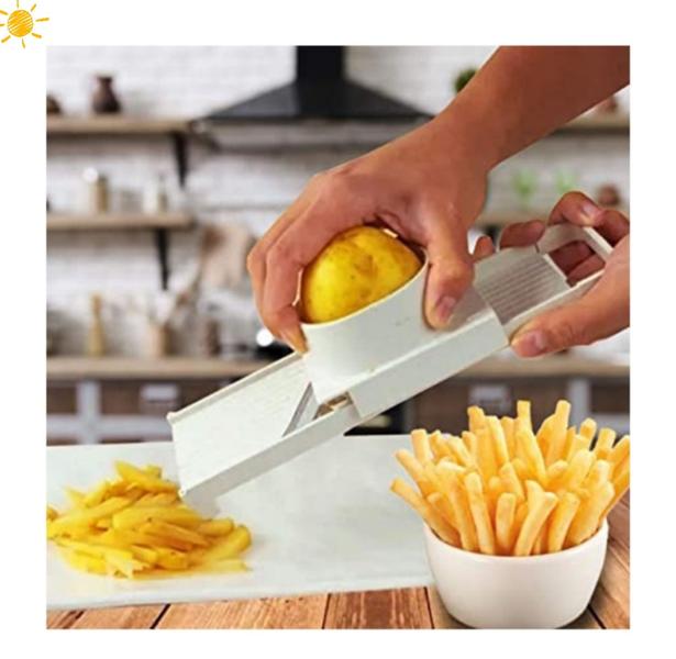 Fatiador De Batata Palito E Legumes Picador Keita Premium - FB01 Imagem de Fatiador De Batata Palito E Legumes Picador Keita Premium - FB01