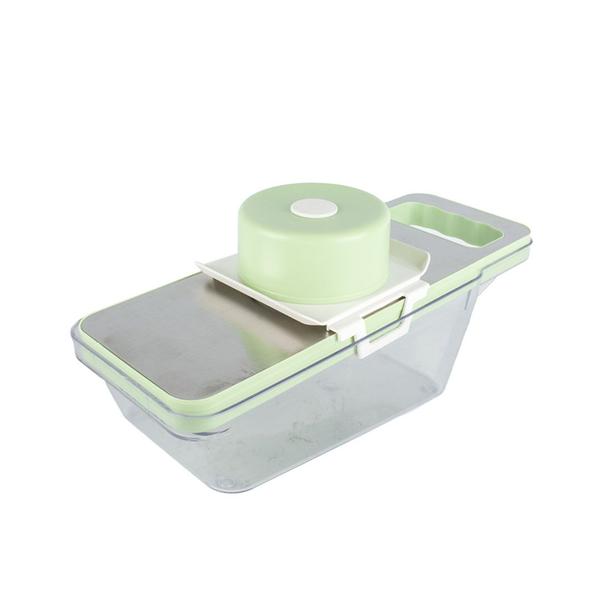 Imagem de Fatiador de Legumes Multifuncional Mandoline Slicer Profissional Inox