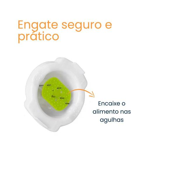 Imagem de Fatiador ralador de legumes cortador multifuncional manual 6 em 1 com lâminas em aço inox