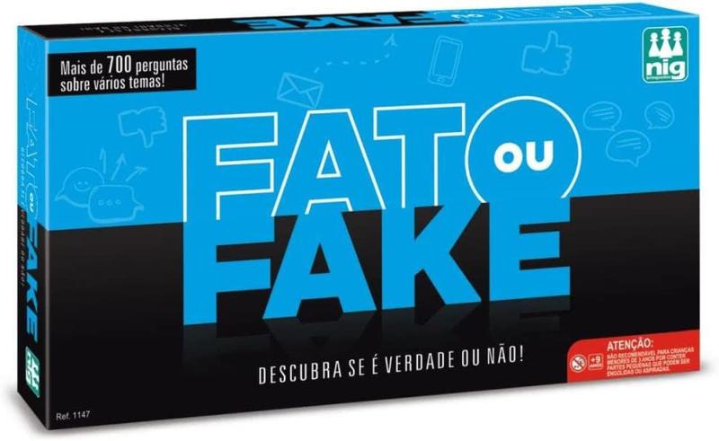 Imagem de Fato ou Fake - jogo de tabuleiro