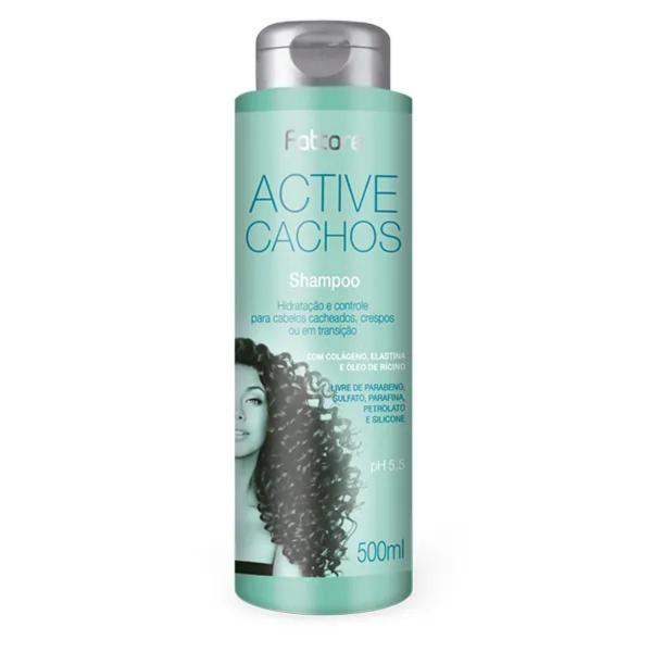 Imagem de Fattore Active Cachos - Shampoo 500ml