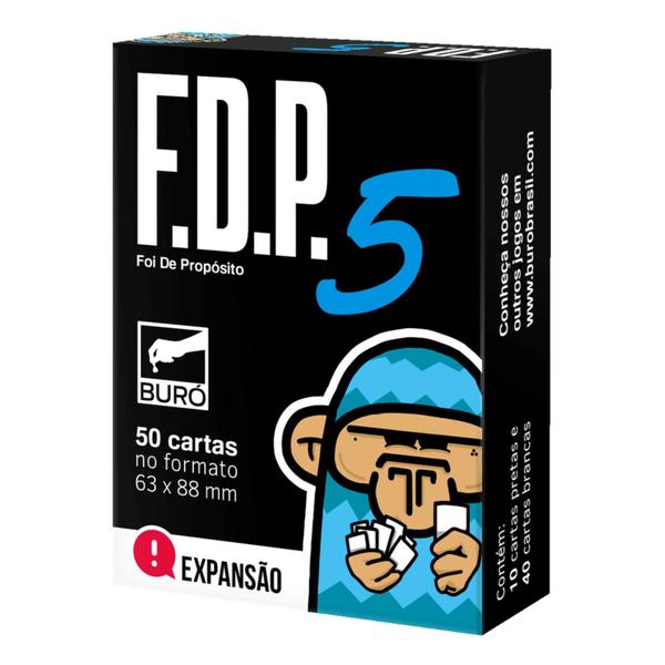 Imagem de FDP: Foi de Propósito 5 O Jogo de Cartas Fdp Expansão