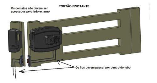 Imagem de Fechadura 12v Agl Cilindro Ajustável + Contato Deslizante