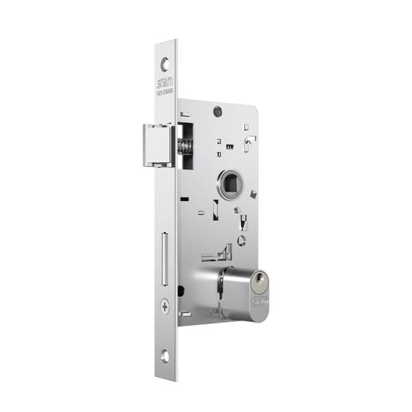 Fechadura 1801/08 Externa Bola Fixa Inox Stam Imagem de Fechadura 1801/08 Externa Bola Fixa Inox Stam