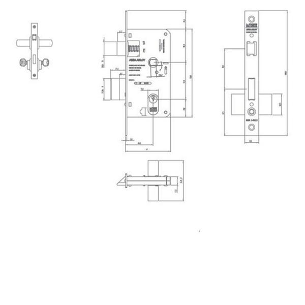 Imagem de FECHADURA  236 St1 40mm Banheiro Cromo Escovada Lafonte