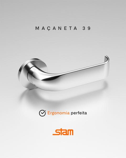 Imagem de Fechadura 55mm Para Porta Externa 1601/39 RI Stam