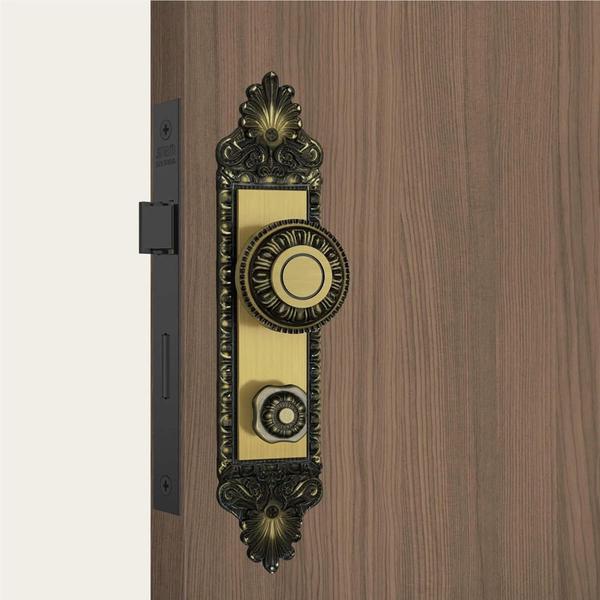 Fechadura 823/04 para Banheiro com Acabamento Colonial - 82348 - STAM Imagem de Fechadura 823/04 para Banheiro com Acabamento Colonial - 82348 - STAM