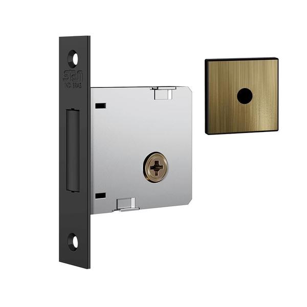 Fechadura Auxiliar Tetra 1004 Porta Externa 4 Chaves Antique - Stam Imagem de Fechadura Auxiliar Tetra 1004 Porta Externa 4 Chaves Antique