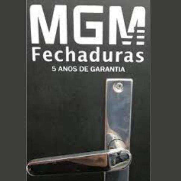 Imagem de Fechadura Capri Cromada Para Banheiro WC Interno Externo MGM  