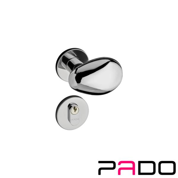 Imagem de Fechadura Concept Externa 40mm Roseta Cromada 404 - Pado