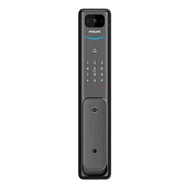 Imagem de Fechadura Digital Alpha EasyKey VP-5 tela IPS de 4 polegadas Vídeo Porteiro com uso do App Philips 