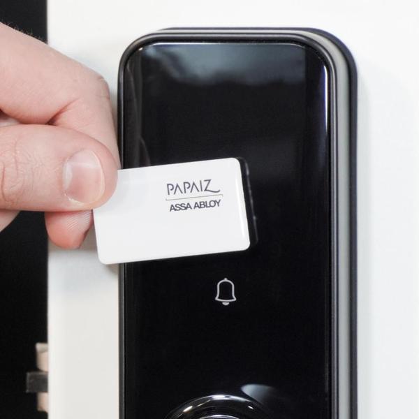 Fechadura Digital Biométrica Papaiz SL150 Embutir Touch Senha