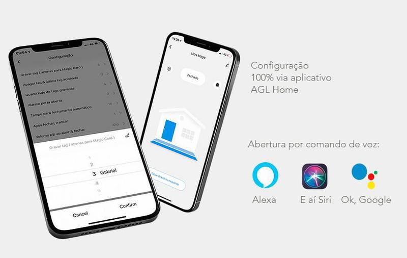 Imagem de Fechadura Eletrônica Ultra Magic - AGL