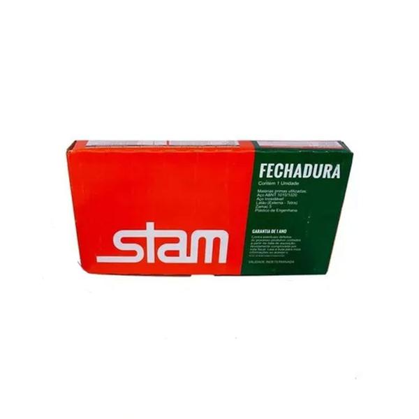 Imagem de Fechadura Externa Inox 27mm EI 501-502/03 - Stam