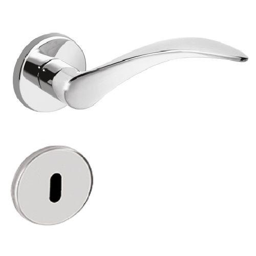 Fechadura ICARO 55mm CROMADA Zamack Imab Conjunto Imagem de Fechadura ICARO 55mm CROMADA Zamack Imab Conjunto