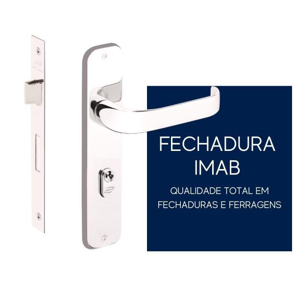 Imagem de Fechadura Imab Duna Larga 8758 Branco