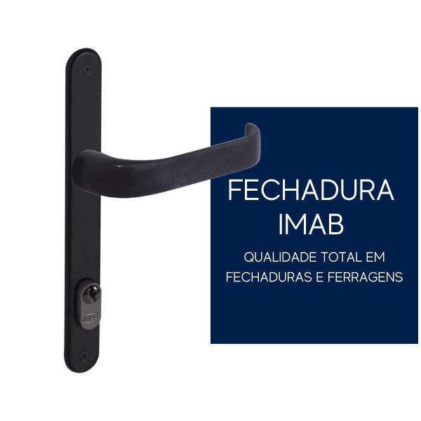 Imagem de Fechadura Imab Luna 3849 Preto