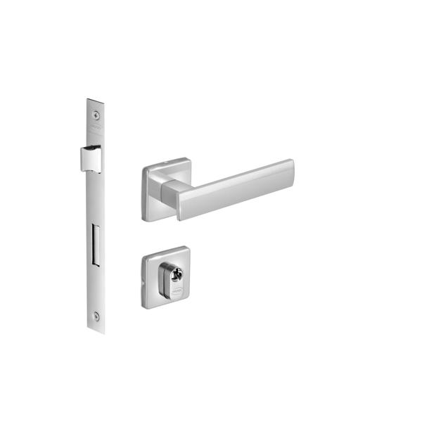 Fechadura imab metro light externa - cromado Imagem de Fechadura imab metro light externa - cromado