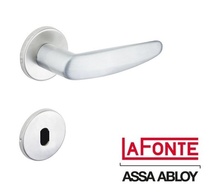 Imagem de Fechadura Interna Lafonte 515p 55mm Roseta Cromado Acetinado