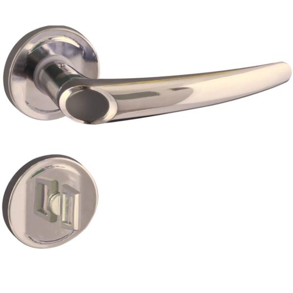 Fechadura Joy 2800/63 WC Inox Polido - 083625 - ALIANÇA Imagem de Fechadura Joy 2800/63 WC Inox Polido - 083625 - ALIANÇA
