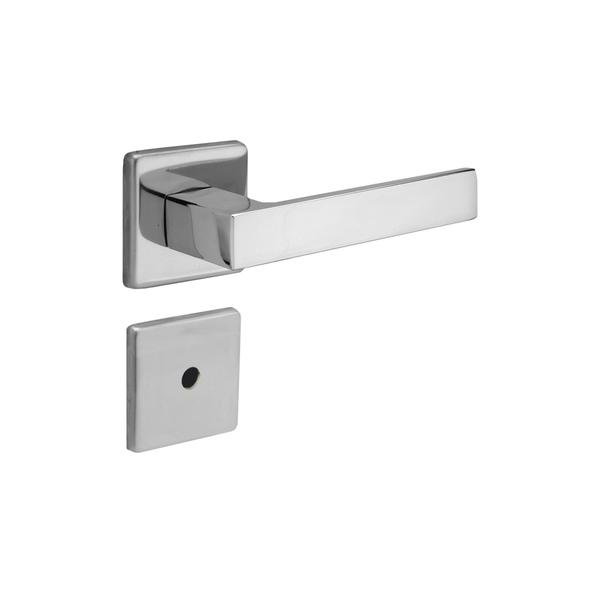 Imagem de Fechadura Lafonte 456 St1 R 40mm Banheiro Roseta Inox Polido