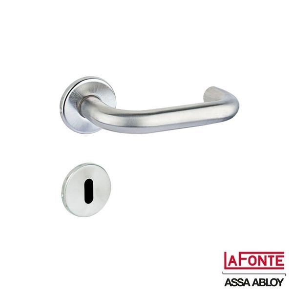 Imagem de Fechadura Lafonte 517 Interna St2 55mm Roseta Inox Lixado