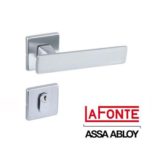 Imagem de Fechadura Lafonte 751 St2 55mm Externa Ros Cromado Acetinado