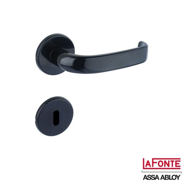 Imagem de Fechadura Lafonte Interna 6236 St2 55mm Roseta Preto Fosco