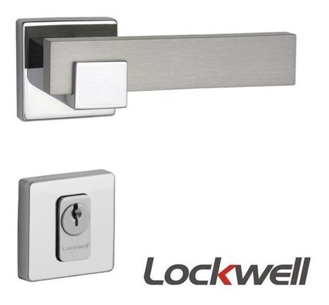 Imagem de Fechadura Lockwell Future Kiko 55mm Externa Roseta Crom  AAE