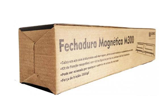 Imagem de Fechadura Magnética Eletroímã M300 Sem Sensor Ipec