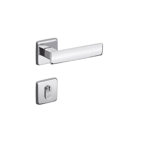 Fechadura metro light imab externa c/ cilindro chave pequena cromada cr 55mm Imagem de Fechadura metro light imab externa c/ cilindro chave pequena cromada cr 55mm