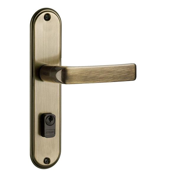 Imagem de Fechadura Pali Antique Brass 40x53-E14 Externa Soprano