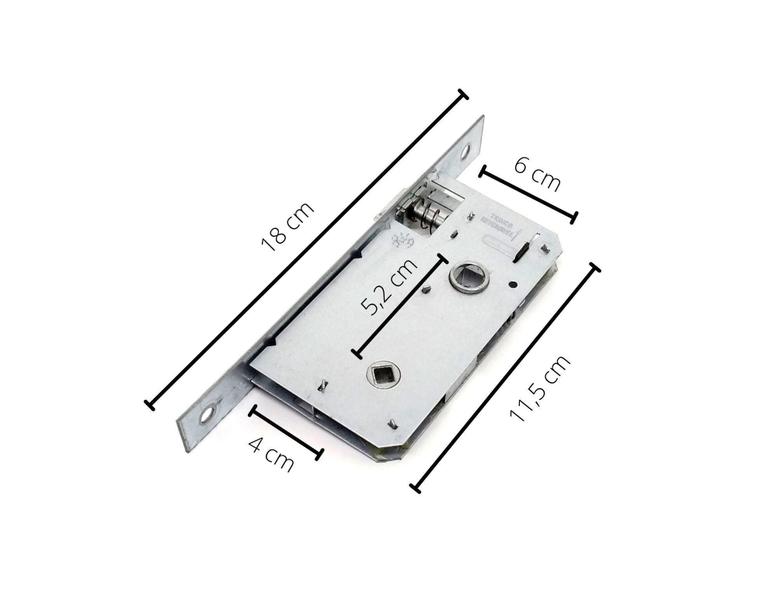 Fechadura Para Banheiro Porta De Madeira Wc Aliança - Alianca Imagem de Fechadura Para Banheiro Porta De Madeira Wc Aliança