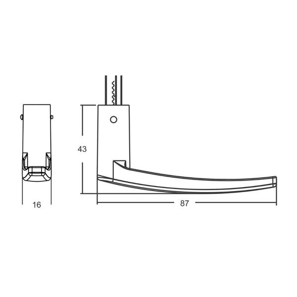 Fechadura para porta de Casa externa Antique Stam broca 40mm Imagem de Fechadura para porta de Casa externa Antique Stam broca 40mm
