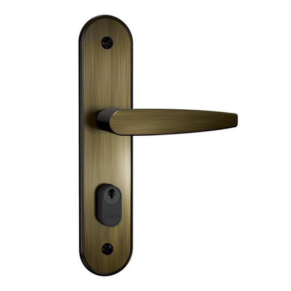 Fechadura para porta de Casa externa Antique Stam broca 40mm Imagem de Fechadura para porta de Casa externa Antique Stam broca 40mm