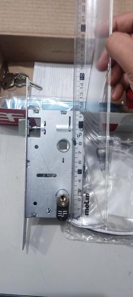 Fechadura Para Porta de Ferro ou de Aço - 3 F 717E- Broca 40mm - 3F Imagem de Fechadura Para Porta de Ferro ou de Aço - 3 F 717E- Broca 40mm