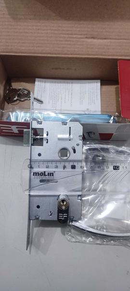 Fechadura Para Porta de Ferro ou de Aço - 3 F 717E- Broca 40mm - 3F Imagem de Fechadura Para Porta de Ferro ou de Aço - 3 F 717E- Broca 40mm