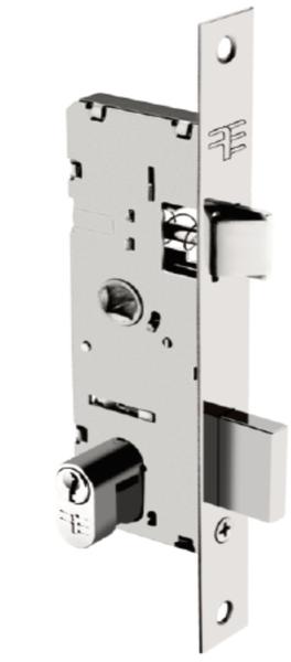 Fechadura Para Porta de Ferro ou de Aço - 3 F 717E- Broca 40mm - 3F Imagem de Fechadura Para Porta de Ferro ou de Aço - 3 F 717E- Broca 40mm