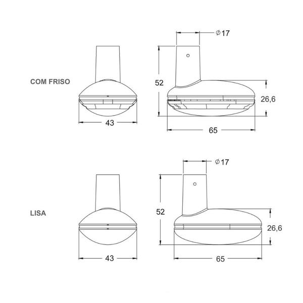 Imagem de Fechadura para Porta De Madeira Banheiro Oxidado Stam 40mm