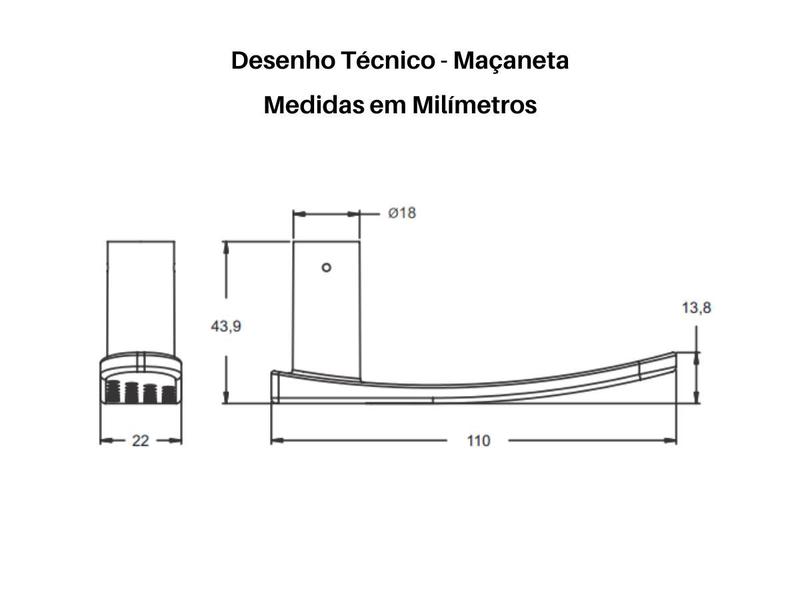 Imagem de Fechadura Porta Banheiro Stam 823/21 Oxidada + 3 Dobradiças para Portas