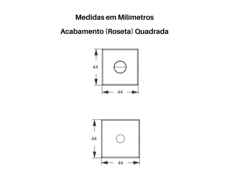 Fechadura Porta de Banheiro Stam 823/21 Preto Fosco Roseta Quadrada Porta de Madeira Imagem de Fechadura Porta de Banheiro Stam 823/21 Preto Fosco Roseta Quadrada Porta de Madeira