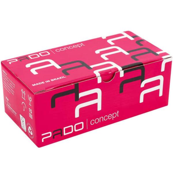 Fechadura Porta Pado Cromado Roseta Zm Concept 403-40ce 55