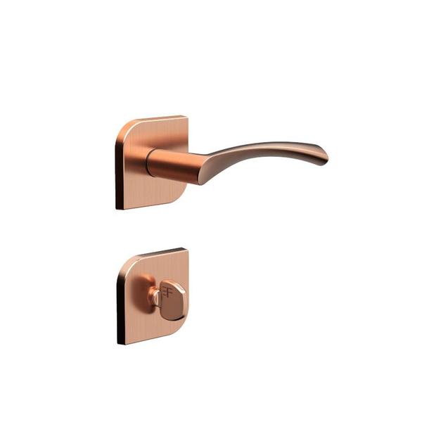 Imagem de Fechadura Roseta Design Banheiro 40mm Rose 735B119RO 3F