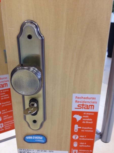 Imagem de Fechadura Stam  803/02 Externo Esp. Oxidado