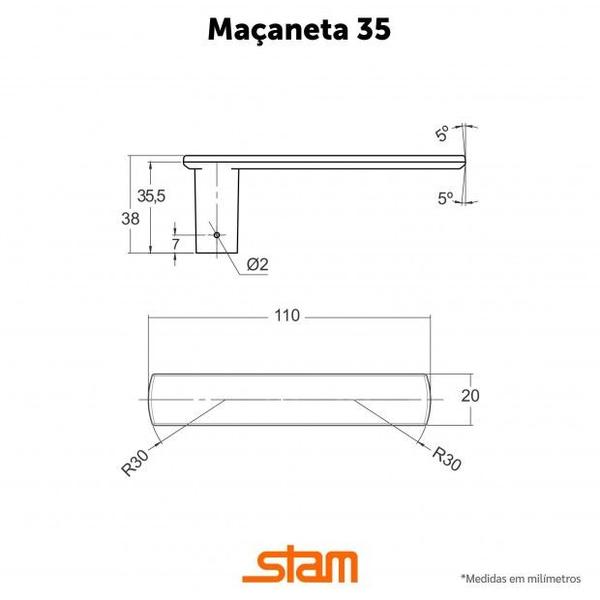 Fechadura stam 823/35 roseta quadrada banheiro - preto fosco Imagem de Fechadura stam 823/35 roseta quadrada banheiro - preto fosco