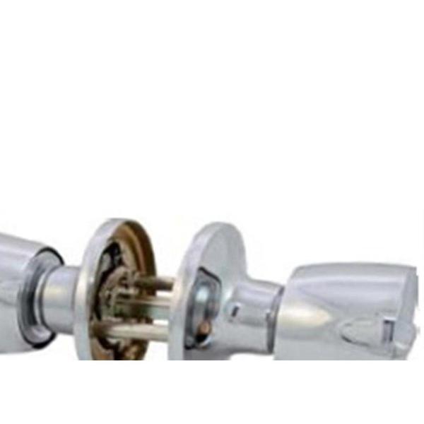 Fechadura Tubular Gold Para Divisoria Tf01 Cromada Sft050001 Imagem de Fechadura Tubular Gold Para Divisoria Tf01 Cromada Sft050001