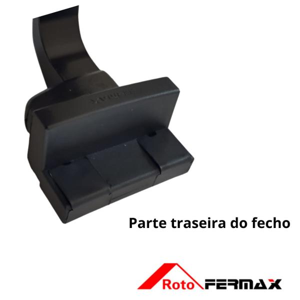 Imagem de Fecho alavanca maxim ar janela fechada pele de vidro preto FMA62