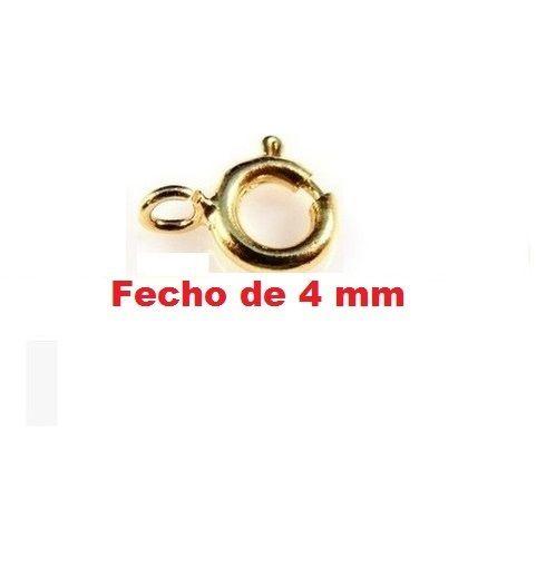 Imagem de Fecho Bóia Ouro 18 kilates 4 mm Para Cordões e Pulseiras