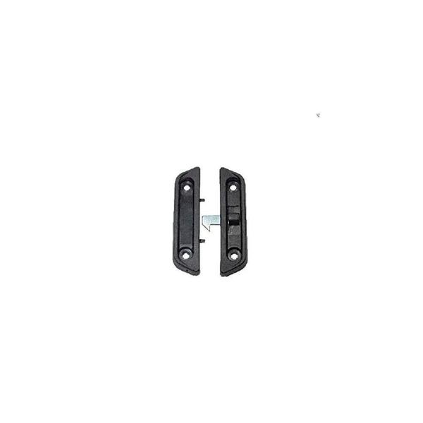 Fecho central nylon janela vitro aluminio linha 14 16 sobrepor preto - VCB Imagem de Fecho central nylon janela vitro aluminio linha 14 16 sobrepor preto